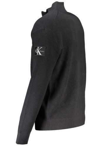 CALVIN KLEIN CARDIGAN MAN BLACK