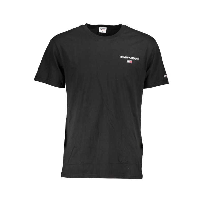 TOMMY HILFIGER T-SHIRT MANICHE CORTE UOMO NERO