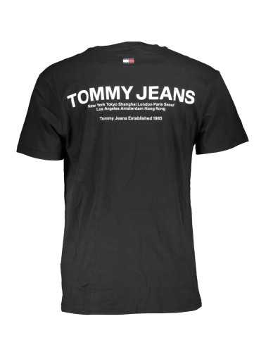 TOMMY HILFIGER T-SHIRT MANICHE CORTE UOMO NERO