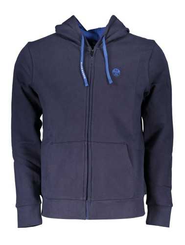 NORTH SAILS FELPA CON ZIP UOMO BLU