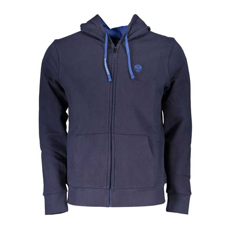 NORTH SAILS FELPA CON ZIP UOMO BLU