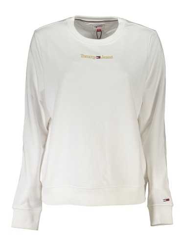 TOMMY HILFIGER FELPA SENZA ZIP DONNA BIANCO