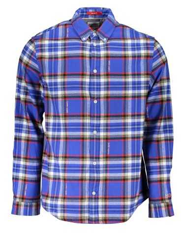 TOMMY HILFIGER CAMICIA MANICHE LUNGHE UOMO BLU