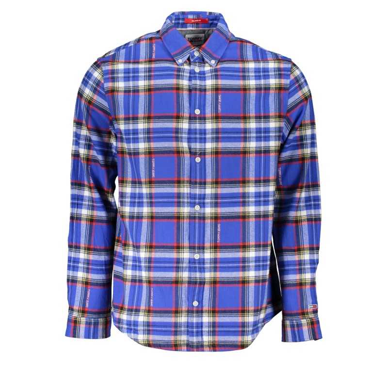 TOMMY HILFIGER CAMICIA MANICHE LUNGHE UOMO BLU