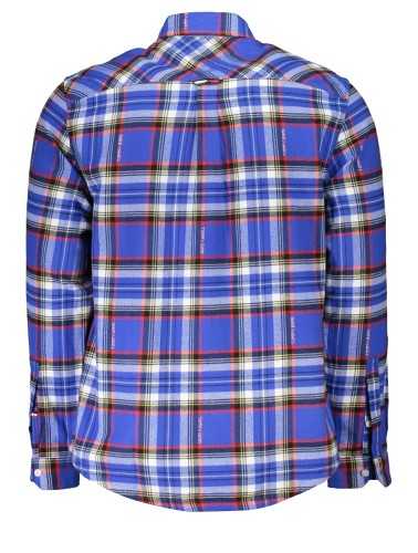 TOMMY HILFIGER CAMICIA MANICHE LUNGHE UOMO BLU