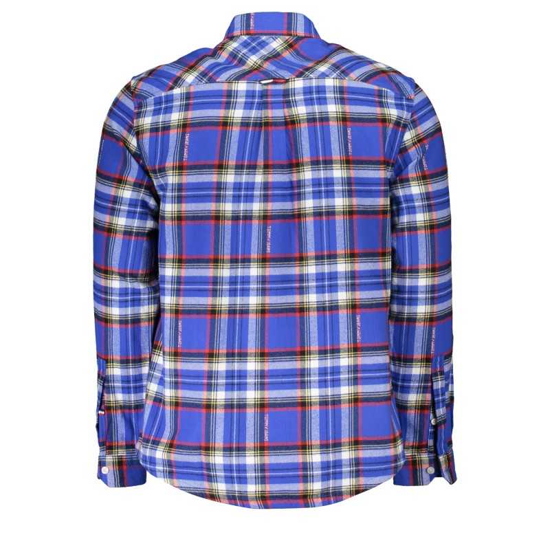 TOMMY HILFIGER CAMICIA MANICHE LUNGHE UOMO BLU