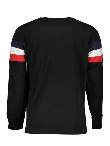 TOMMY HILFIGER T-SHIRT MANICHE LUNGHE UOMO NERO