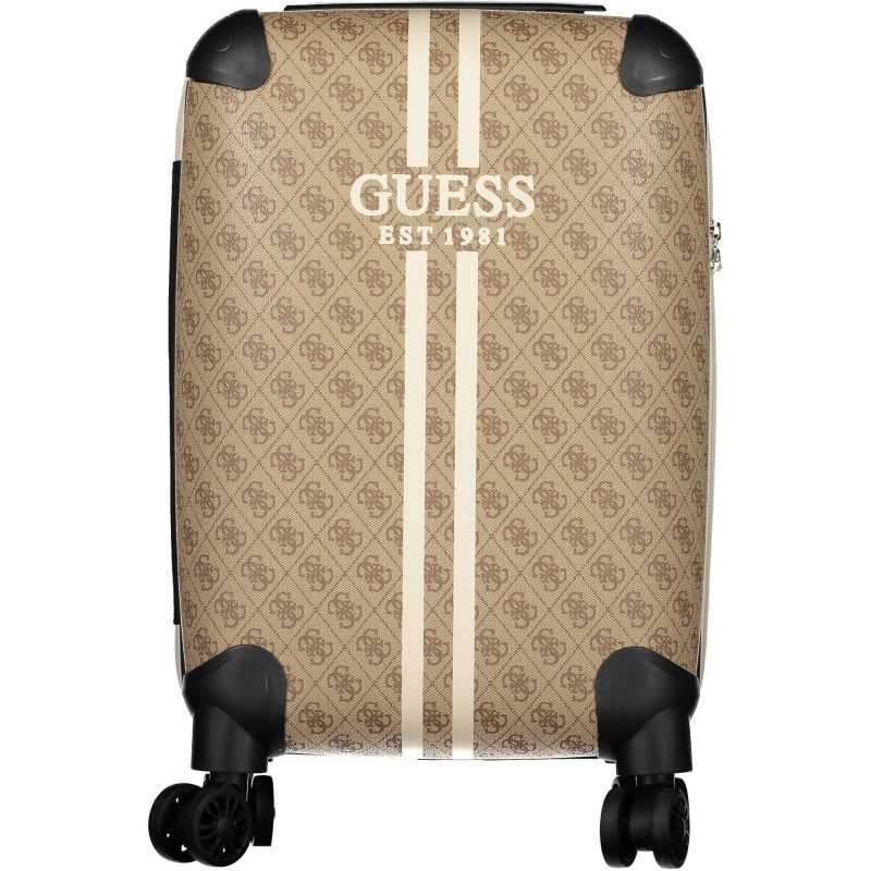 GUESS JEANS SMALL TROLLEY FOR WOMEN BEIGE