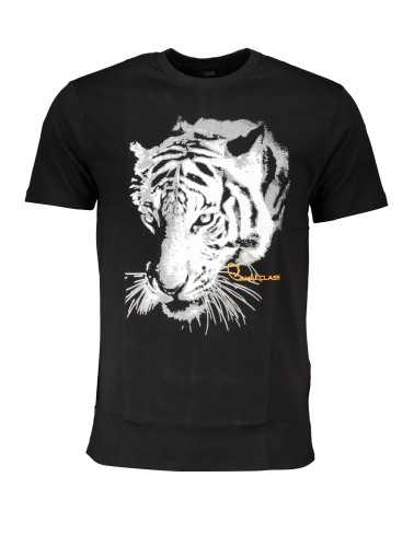 CAVALLI CLASS T-SHIRT MANICHE CORTE UOMO NERO