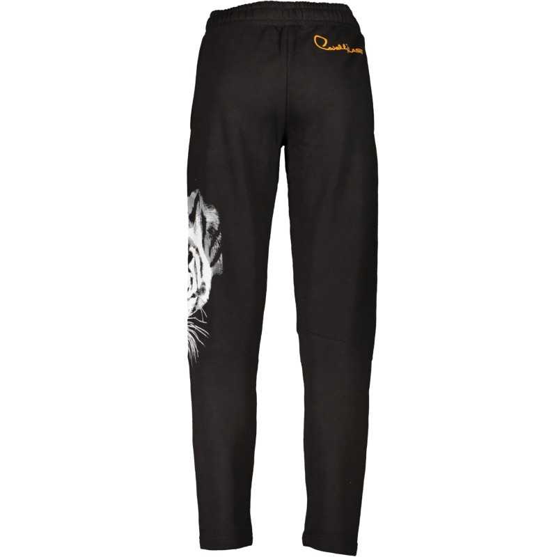 CAVALLI CLASS PANTALONE UOMO NERO