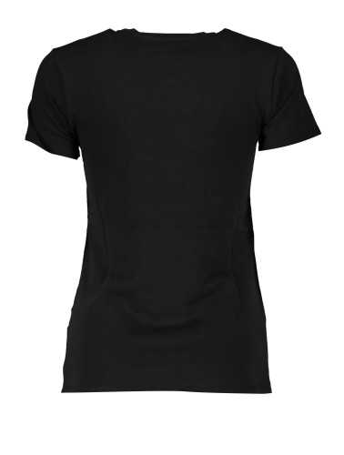 CAVALLI CLASS T-SHIRT MANICHE CORTE DONNA NERO