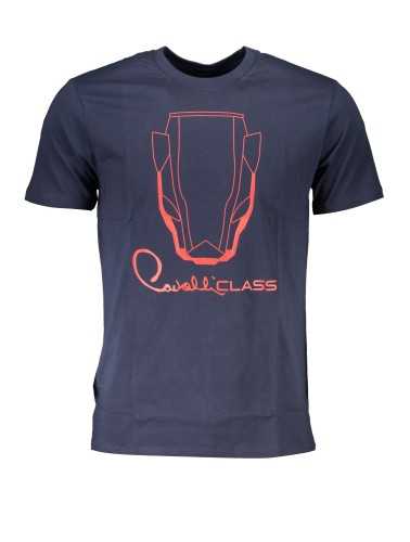 CAVALLI CLASS T-SHIRT MANICHE CORTE UOMO BLU