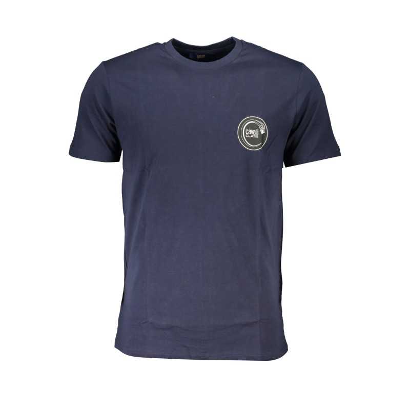 CAVALLI CLASS T-SHIRT MANICHE CORTE UOMO BLU