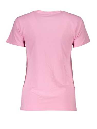 CAVALLI CLASS T-SHIRT MANICHE CORTE DONNA ROSA