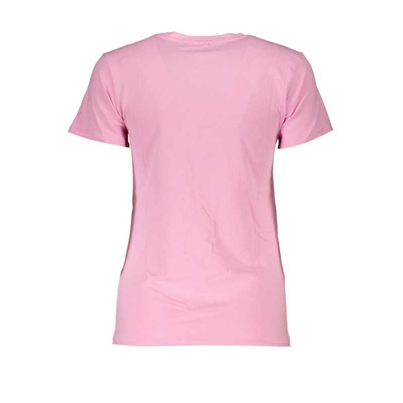 CAVALLI CLASS T-SHIRT MANICHE CORTE DONNA ROSA