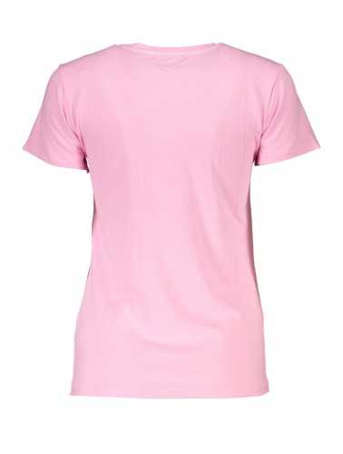 CAVALLI CLASS T-SHIRT MANICHE CORTE DONNA ROSA