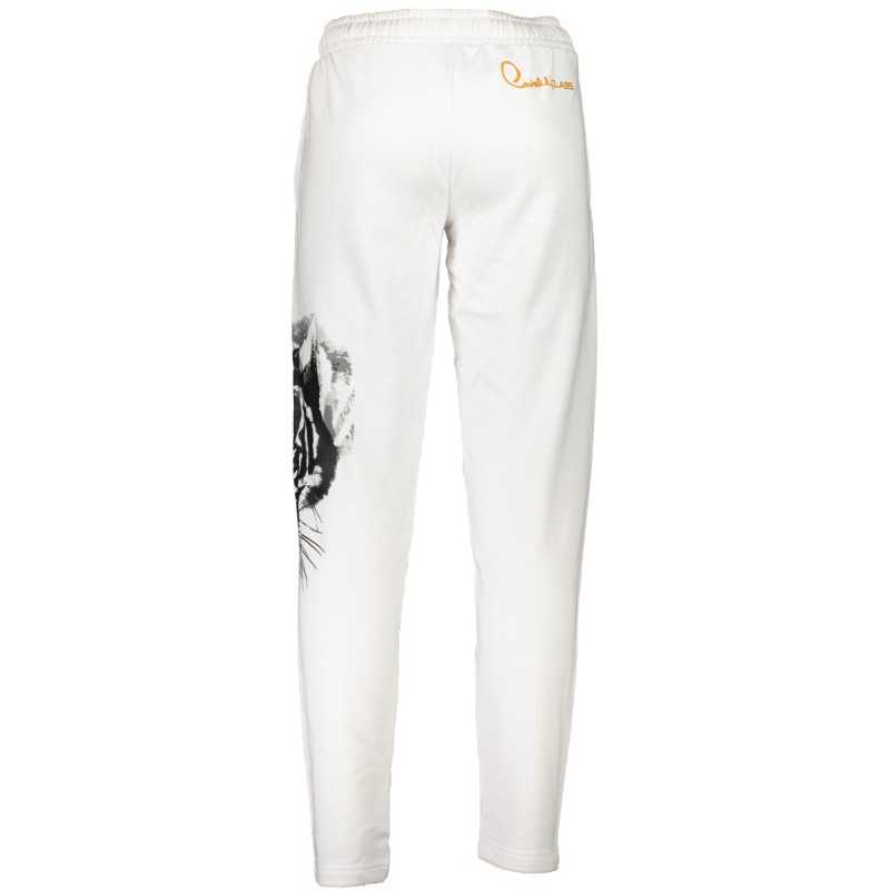 CAVALLI CLASS PANTALONE UOMO BIANCO