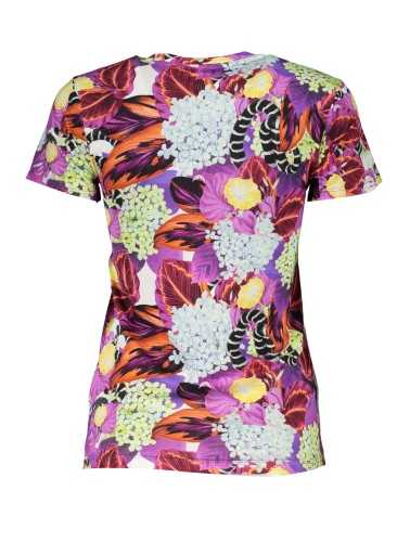 CAVALLI CLASS T-SHIRT MANICHE CORTE DONNA VIOLA