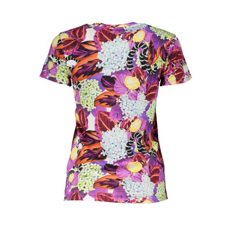 CAVALLI CLASS T-SHIRT MANICHE CORTE DONNA VIOLA