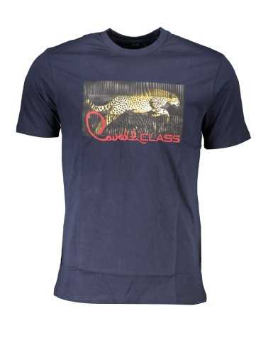 CAVALLI CLASS T-SHIRT MANICHE CORTE UOMO BLU