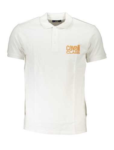 CAVALLI CLASS POLO MANICHE CORTE UOMO BIANCO