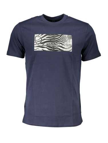 CAVALLI CLASS T-SHIRT MANICHE CORTE UOMO BLU