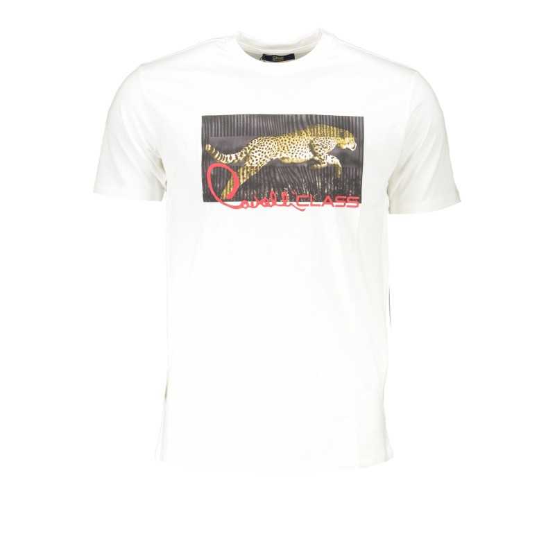 CAVALLI CLASS T-SHIRT MANICHE CORTE UOMO BIANCO