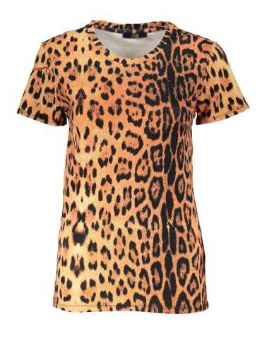 CAVALLI CLASS T-SHIRT MANICHE CORTE DONNA ARANCIO