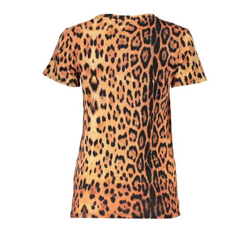 CAVALLI CLASS T-SHIRT MANICHE CORTE DONNA ARANCIO