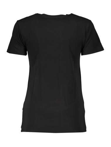 CAVALLI CLASS T-SHIRT MANICHE CORTE DONNA NERO