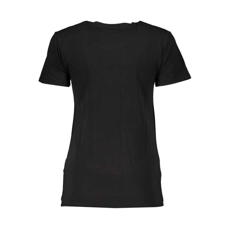 CAVALLI CLASS T-SHIRT MANICHE CORTE DONNA NERO