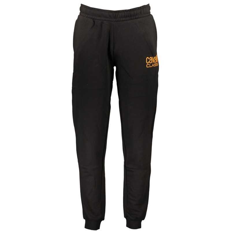 CAVALLI CLASS PANTALONE UOMO NERO