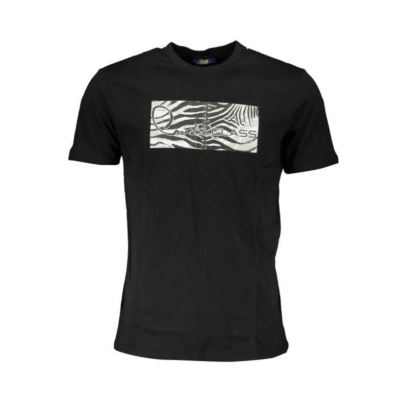 CAVALLI CLASS T-SHIRT MANICHE CORTE UOMO NERO