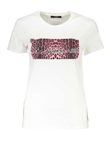 CAVALLI CLASS T-SHIRT MANICHE CORTE DONNA BIANCO