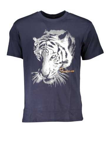 CAVALLI CLASS T-SHIRT MANICHE CORTE UOMO BLU