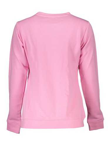 CAVALLI CLASS FELPA SENZA ZIP DONNA ROSA