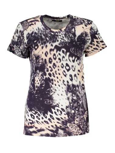 CAVALLI CLASS T-SHIRT MANICHE CORTE DONNA ROSA