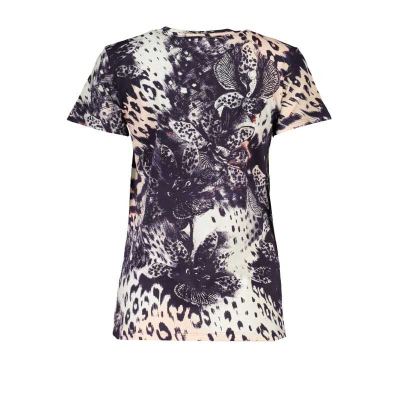 CAVALLI CLASS T-SHIRT MANICHE CORTE DONNA ROSA