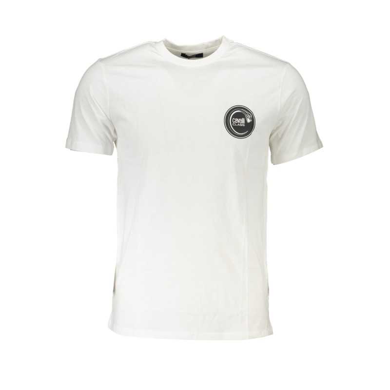 CAVALLI CLASS T-SHIRT MANICHE CORTE UOMO BIANCO