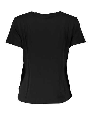 VANS T-SHIRT MANICHE CORTE DONNA NERO