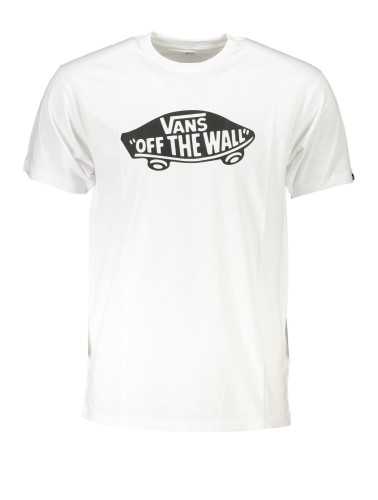 VANS T-SHIRT MANICHE CORTE UOMO BIANCO