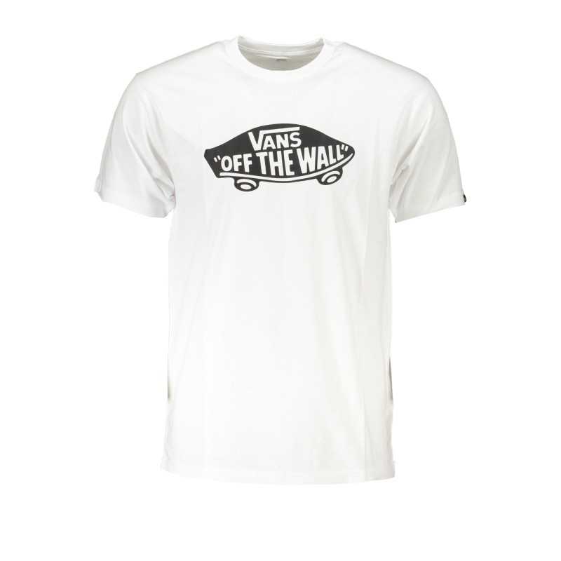 VANS T-SHIRT MANICHE CORTE UOMO BIANCO