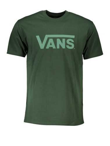 VANS T-SHIRT MANICHE CORTE UOMO VERDE