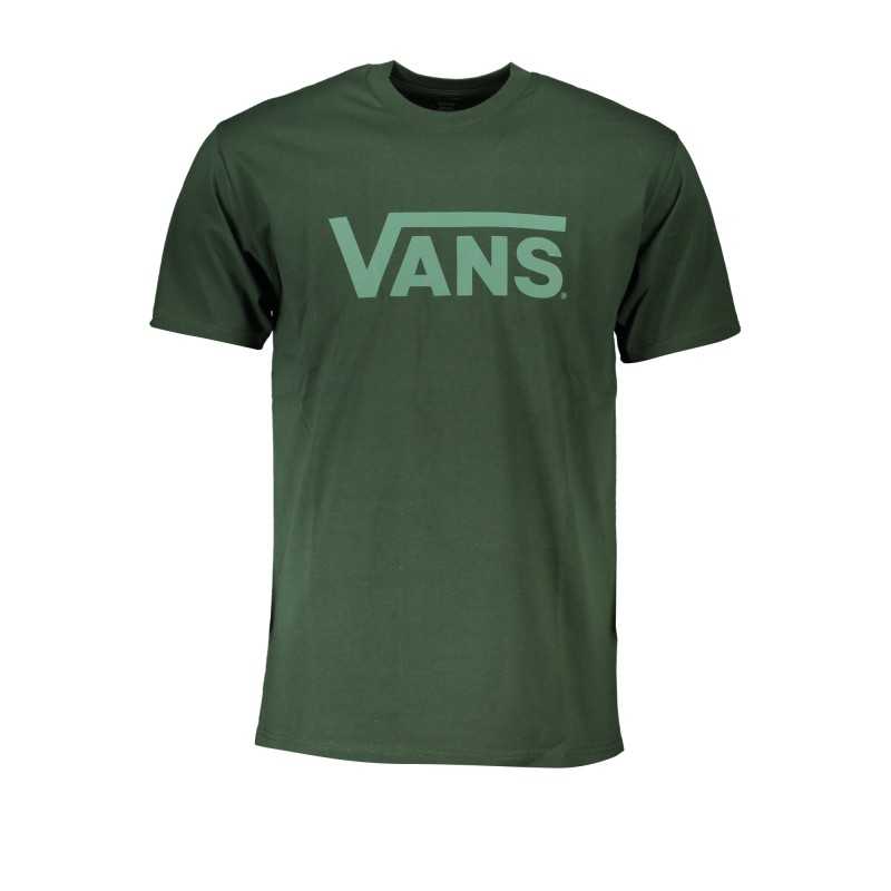 VANS T-SHIRT MANICHE CORTE UOMO VERDE