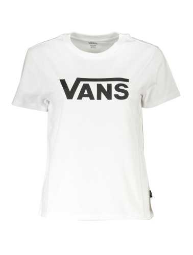 VANS T-SHIRT MANICHE CORTE DONNA BIANCO