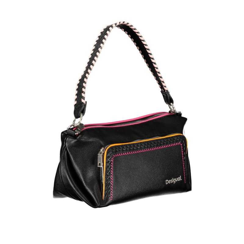 DESIGUAL BORSA DONNA NERO