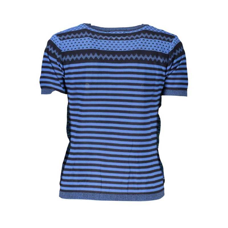 DESIGUAL MAGLIA DONNA BLU