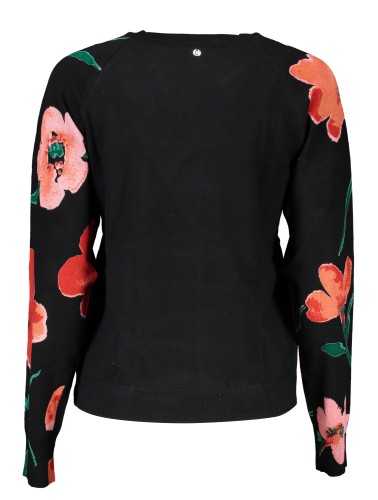 DESIGUAL MAGLIA DONNA NERO