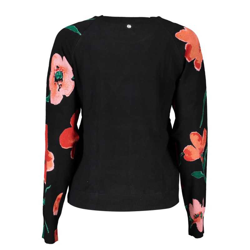 DESIGUAL MAGLIA DONNA NERO