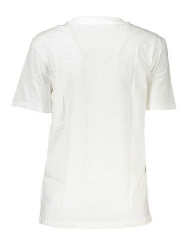 CALVIN KLEIN T-SHIRT MANICHE CORTE DONNA BIANCO